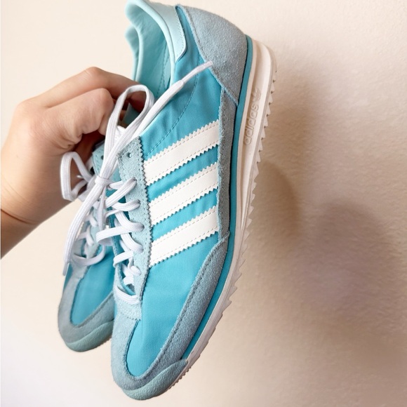 Adidas Blue SL 72 OG Sneakers Womans Size 8 - Picture 6 of 8